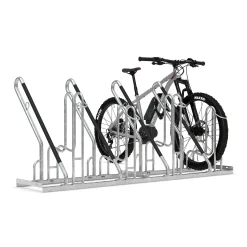 Cykelstativ m. støtte FT 6 bøjler