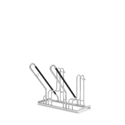 Cykelstativ m. støtte FT 2 bøjler