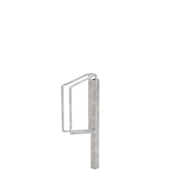 Cykelstativ med 1 bøjle til jord