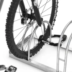 Cykelstativ med 6 bøjler