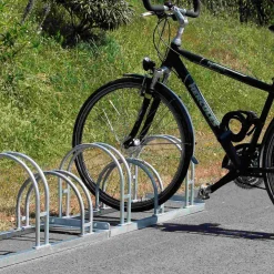 Cykelstativ med 6 bøjler