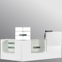 Disk Trento lll 50x150/250x90/140h, hvid