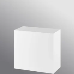 Disk Trento 50x100x90h, låge, hvid