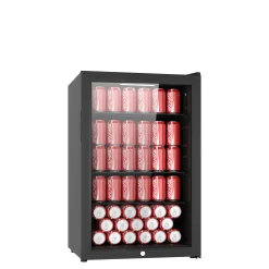 Display køleskab INLUX INBG-122, sort