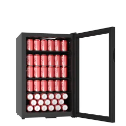 Display køleskab INLUX INBG-122, sort