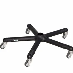 Dæktralle sort 120 kg.