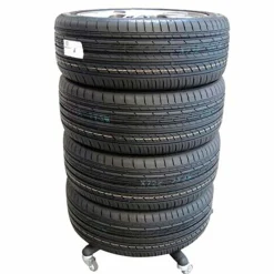 Dæktralle sort 120 kg.