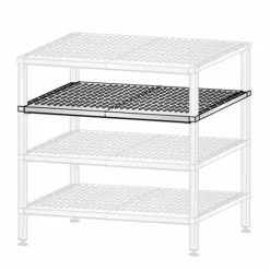 Eco Color hylde d40x80 cm 3 cm i højden