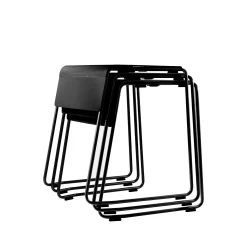 Elevbord/eksamensbord Merkur 54x60 cm, sort