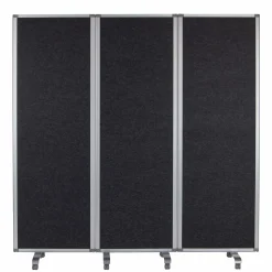 Foldeskærm PZ Flex 180x180h cm., alu