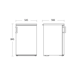 Fryseskab Scandomestic FRT85WD