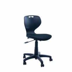 Funktionsstol Togo, m. polster, sort