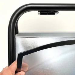 Gadeskilt Expo Sign 29,7x42 cm, sort