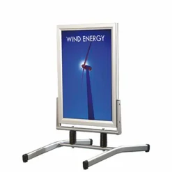 Gadeskilt Wind-line, 70x100 cm.