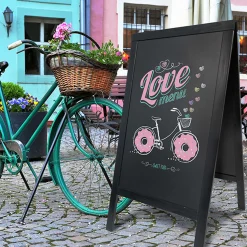 Gadeskilte Woody 56,5X69x125 h CM