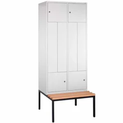 Garderobeskab 51 x 82 x 209h cm.