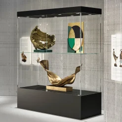 Glasmontre Athene 160, m. 1 hylde