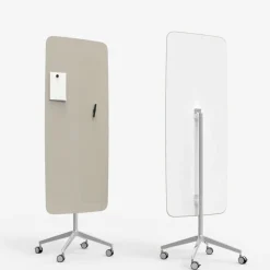 Glastavle Lintex Flow Mobil 65x196h cm