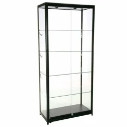 Glasvitrine Allum m/låsbare skydelåger