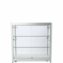 Glasvitrine Allum, m/skydelåger