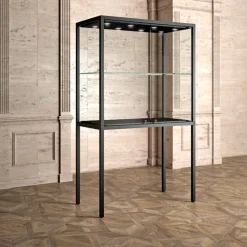 Glasvitrine Arta 120 cm, 1 hylde