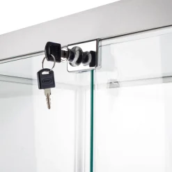 Glasvitrine Diamond 8, alu