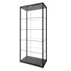 Glasvitrine Diamond 8, sort