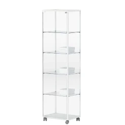 Glasvitrine Lux med 4 hylder