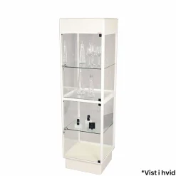 Glasvitrine Profil m. baldakin