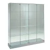 Glasvitrine Ravello 142 dobbelt, grå