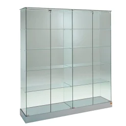 Glasvitrine Ravello 142 dobbelt, grå