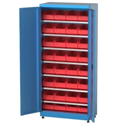 Hi-Max bakkeskab med 32 kasser