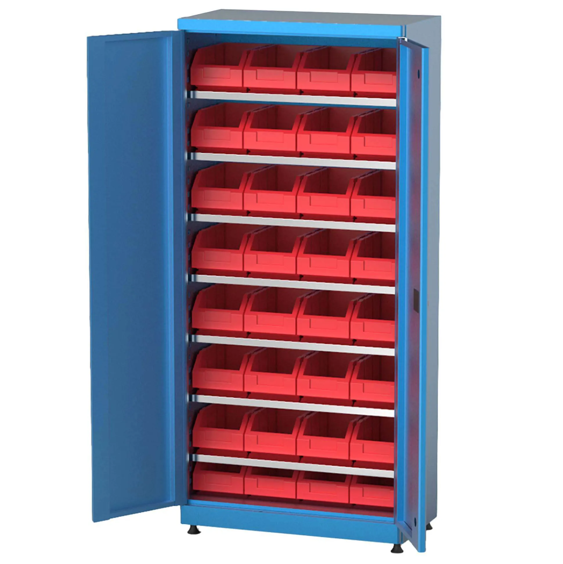 Hi-Max bakkeskab med 32 kasser