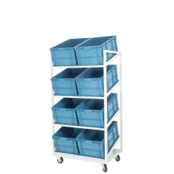 Hi-Max Plukkevogn med 8 kasser