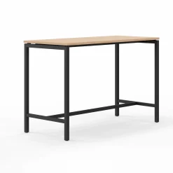 Højbord Monik 70x160, sort stel