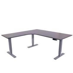 Hjørne hæve sænkebord 180x180 - Corporate