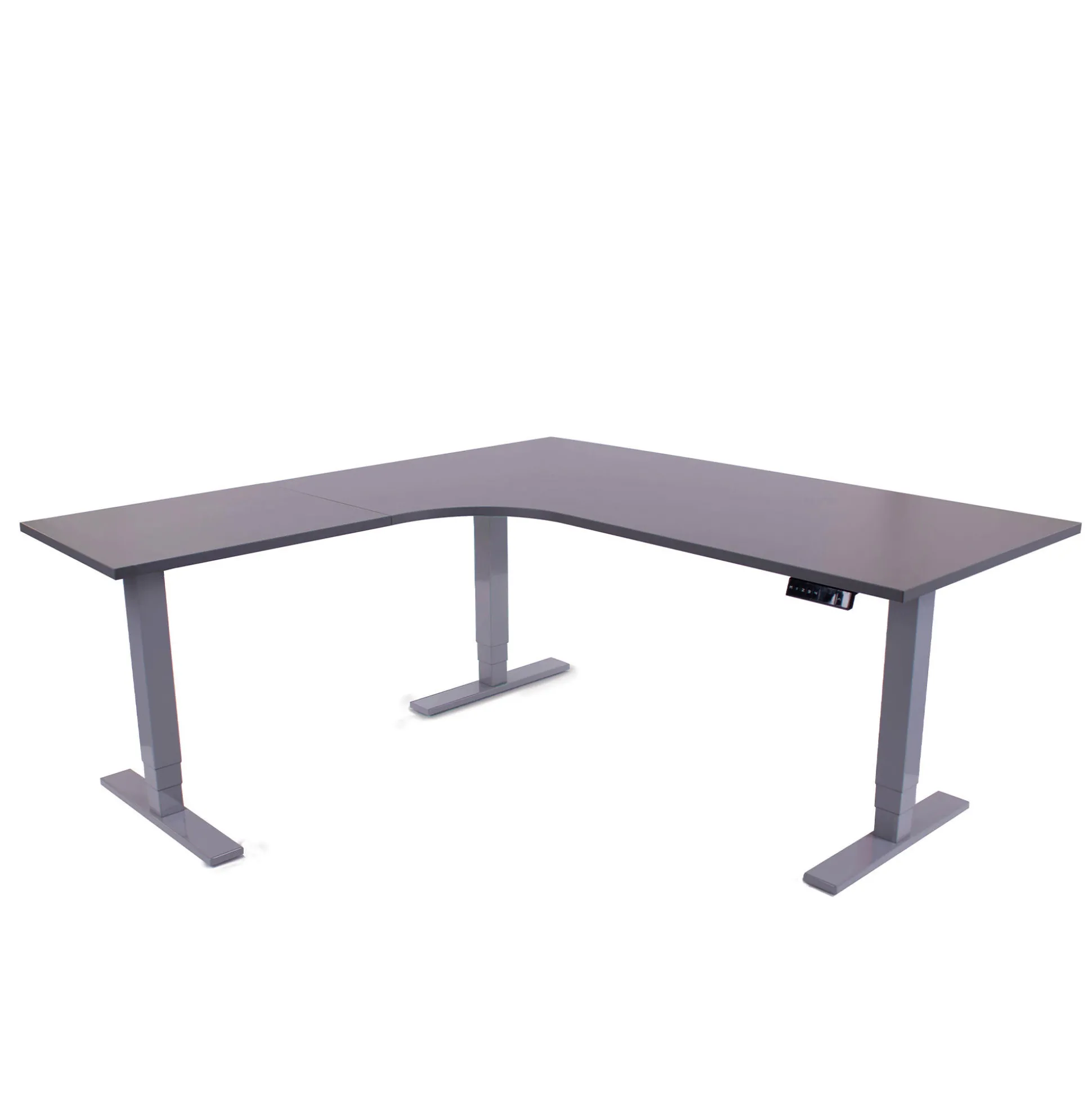 Hjørne hæve sænkebord 200x200 - Corporate