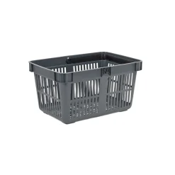 Indkøbskurv Great 27 liter, mørkegrå
