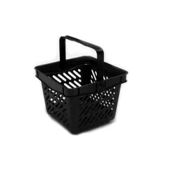 Indkøbskurv Mini 10 liter, sort