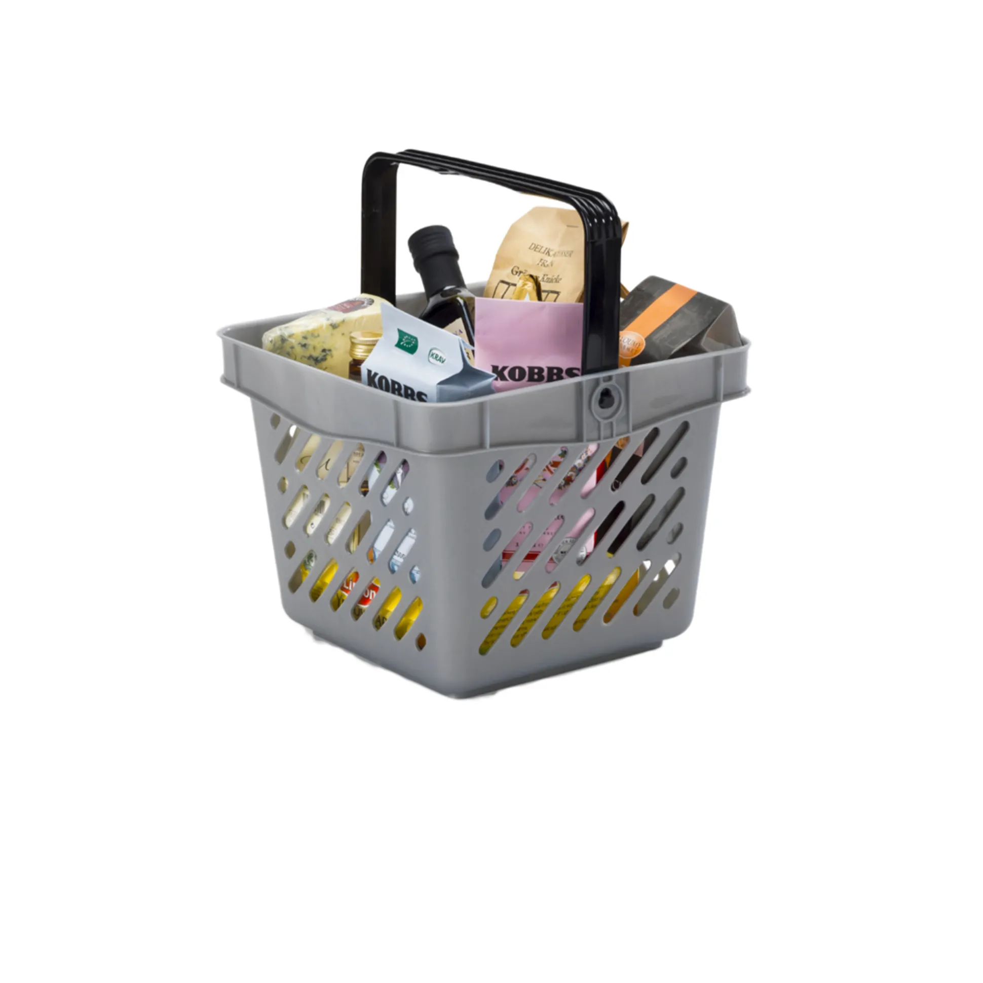 Indkøbskurv Mini 10 liter, sort