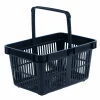 Indkøbskurv Standard 20 liter, sort