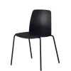 Kantine/ stabelstol Lisa, sort