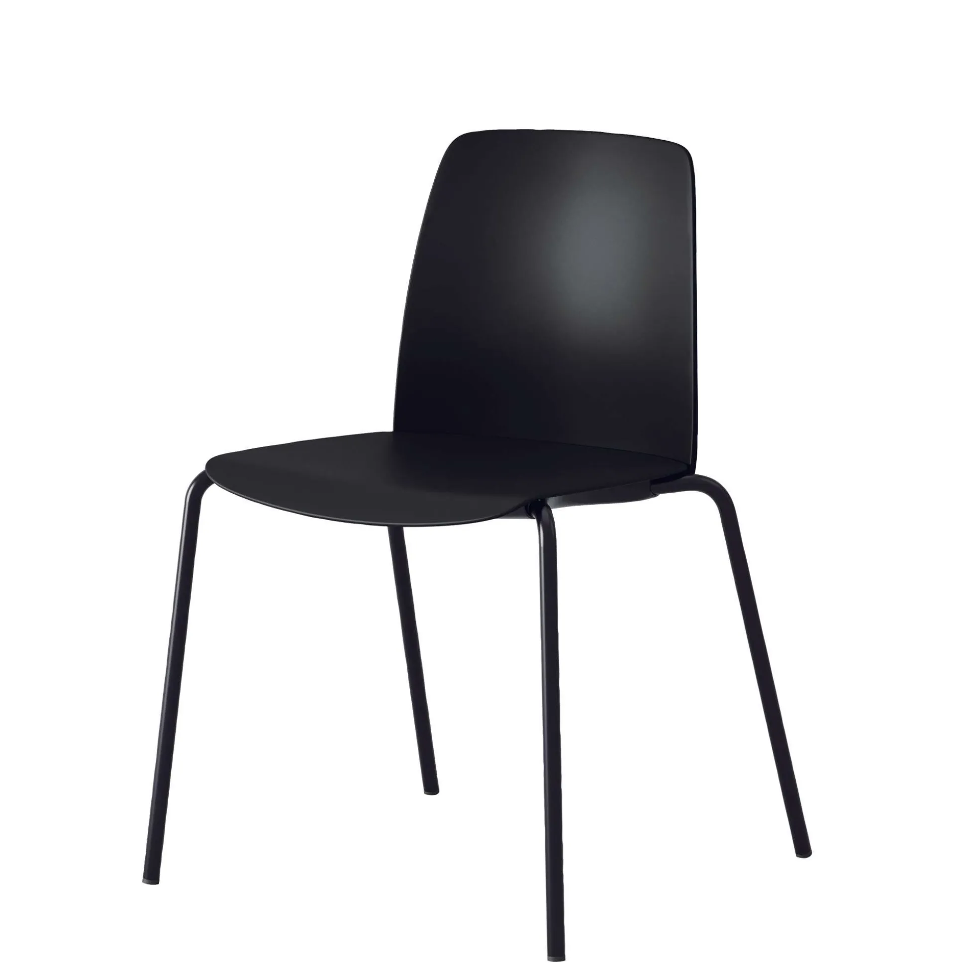 Kantine/ stabelstol Lisa, sort