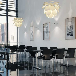 Kantine/mødestol Aktiva m. polster & armlæn