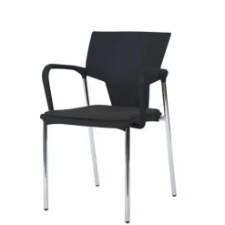 Kantine/mødestol Aktiva m. polster & armlæn