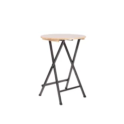 klapbart ståbord i træ Ø77cm