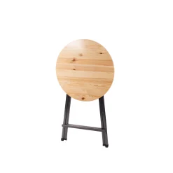 klapbart ståbord i træ Ø77cm