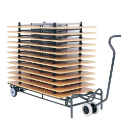 Klapbord Stabelfix Lux II 80x140, blankt stel