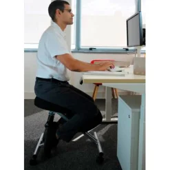 Knæstol Unilux Ergo Leg sort