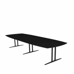 Konferencebord Executive, sort/sort